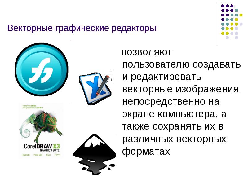 Особенности создания изображений в векторных графических редакторах тест