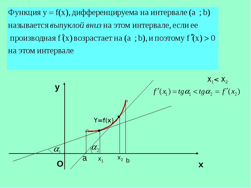 Промежутком выпуклости графика функции y x3 12x2 3x является