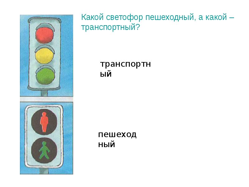 Рисунок пешеходного светофора. Транспортный и пешеходный светофор. Макет светофора для пешеходов. Светофор пешеходный и транспортный для детей. Изображения светофоров: транспортного и пешеходного)..