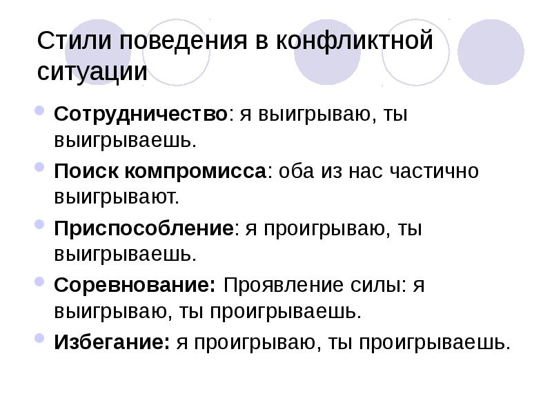 Стиль поведения. Стили поведения в конфликте. Стили конфликтного поведения. Стили поведения в конфликтной ситуации сотрудничество. 5 Основных стилей поведения в конфликте.