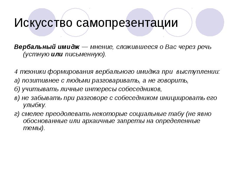 Речевой образ. Искусство самопрезентации. Искусство самопрезентация. Техники формирования вербального имиджа. Речевой имидж.