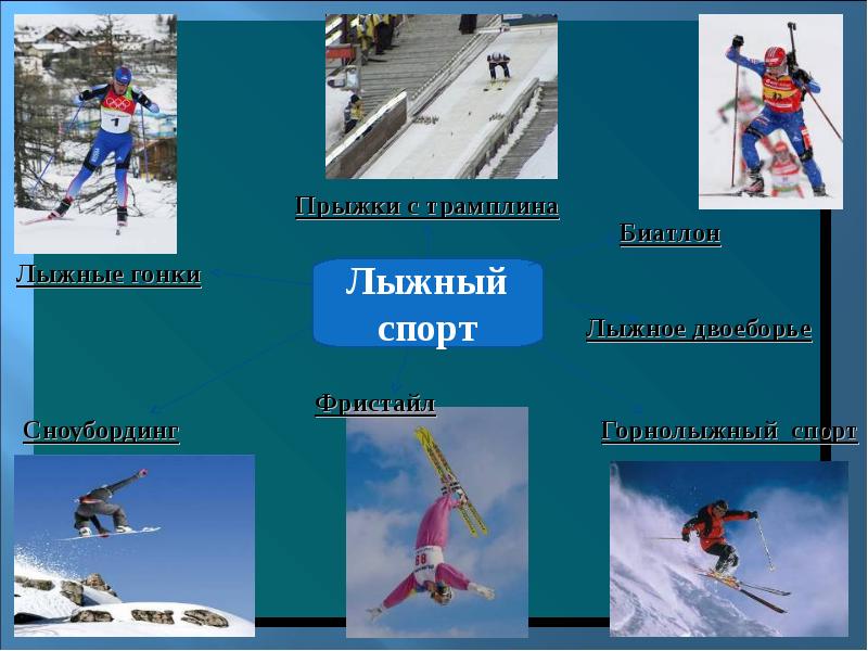 Лыжный спорт виды