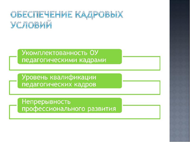 Профессиональное развитие педагогических кадров. Информация управления образования по укомплектованности кадрами.