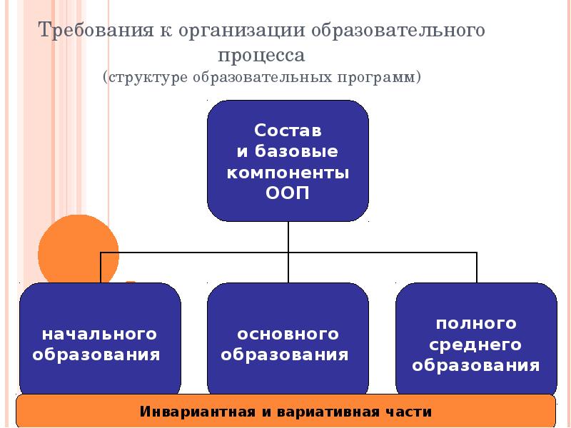 Презентация на тему структура образовательного процесса