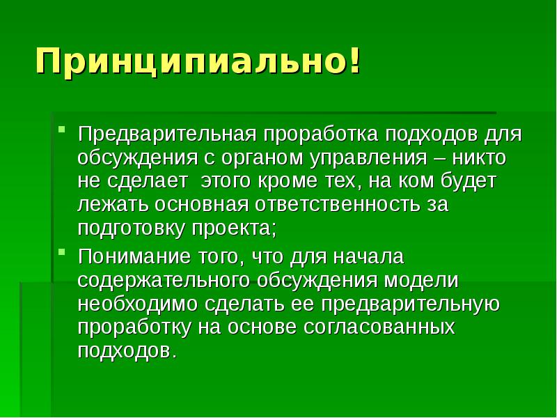 Предварительный проект