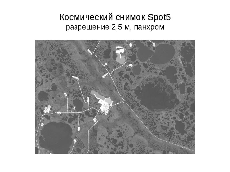 Спутниковая карта с масштабом