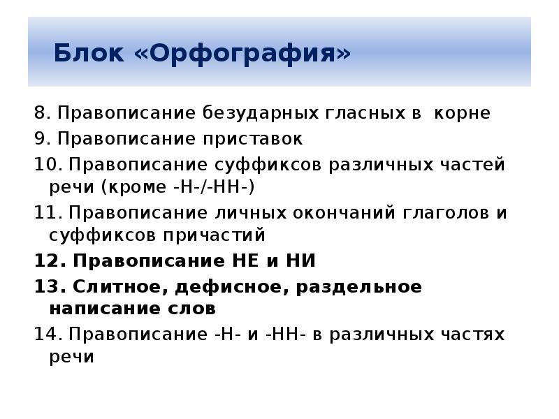 Как правильно одиннадцать или одинадцать. Безударные гласные в суффиксах причастий. Орфография БЛОКАМИ. Блок орфография ЕГЭ русский 2022. Блоки русский егэ8-14 составляют блок «орфография.