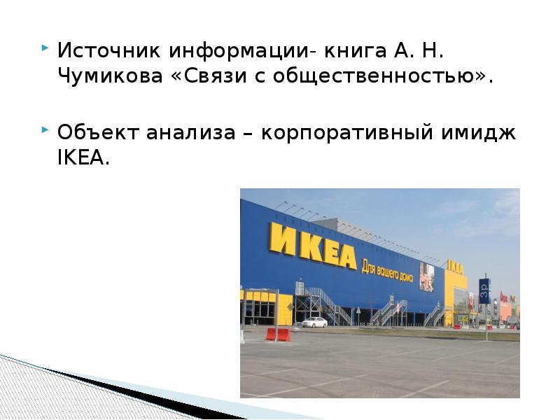 Ikea презентация компании