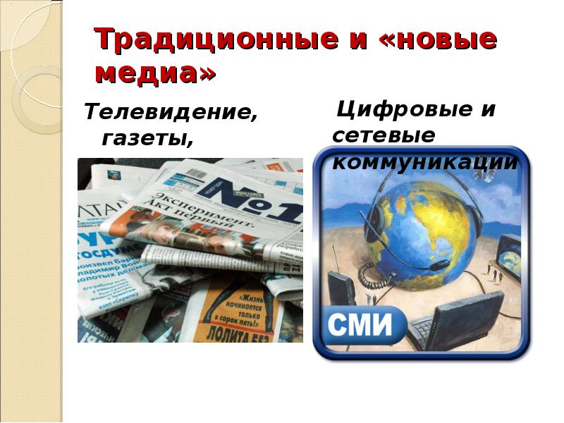 Сми и молодежь презентация