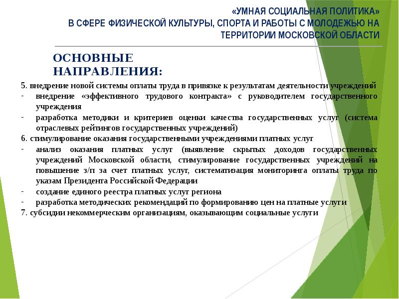 Основные направления политики государства в области культуры презентация