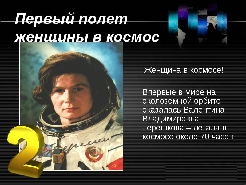 Самая 1 женщина в космосе. Первый полёт женщины в космос. Первая женщина в мире которая полетела в космос. Женщина космос. Первая Левушка в космосе.