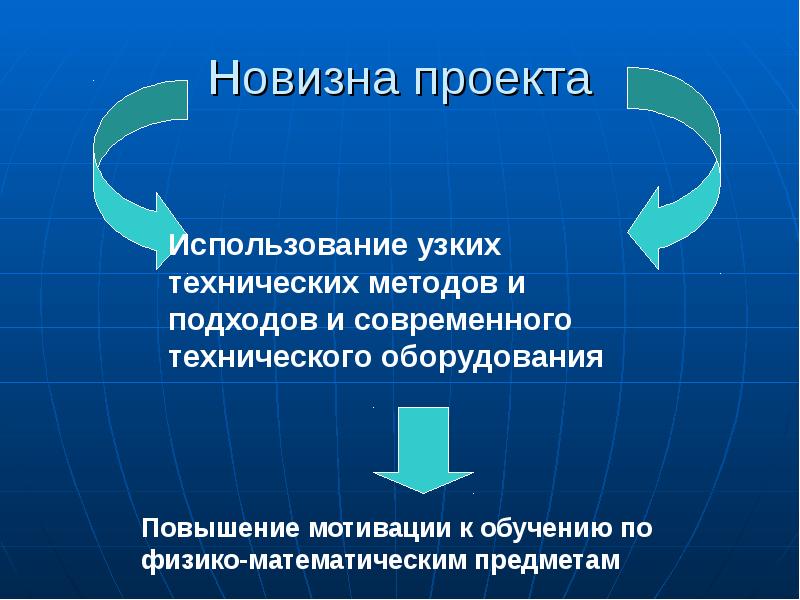 Новизна проекта