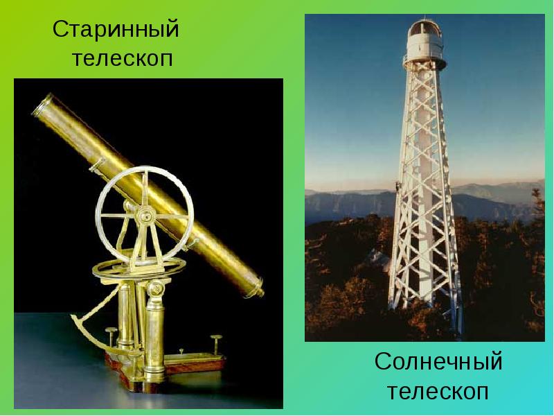 Солнечный телескоп сканворд. Телескоп. Старинный телескоп подзорная труба. Современные приборы телескоп. Презентация на тему телескопы.