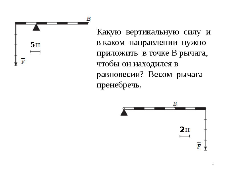 Какую силу необходимо приложить к рычагу в точке а чтобы уравновесить груз рисунок 206