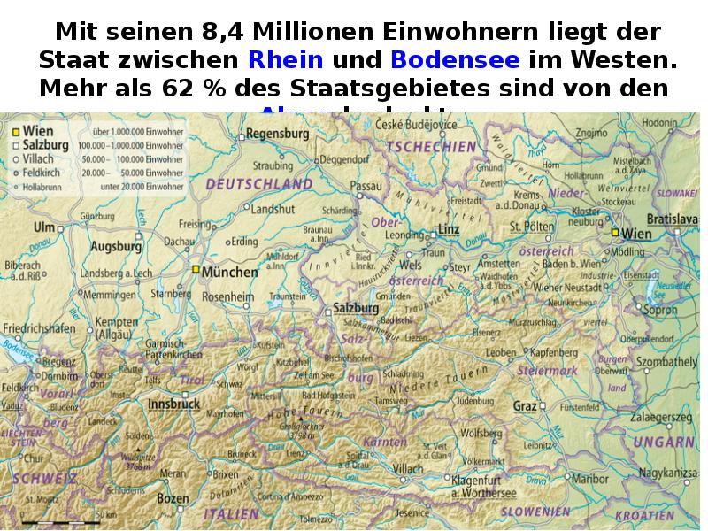 Mit seinen 8,4 Millionen Einwohnern liegt der Staat zwischen Rhein und Mit seinen 8,4 Millionen Einwohnern liegt der Staat zwischen Rhein und
