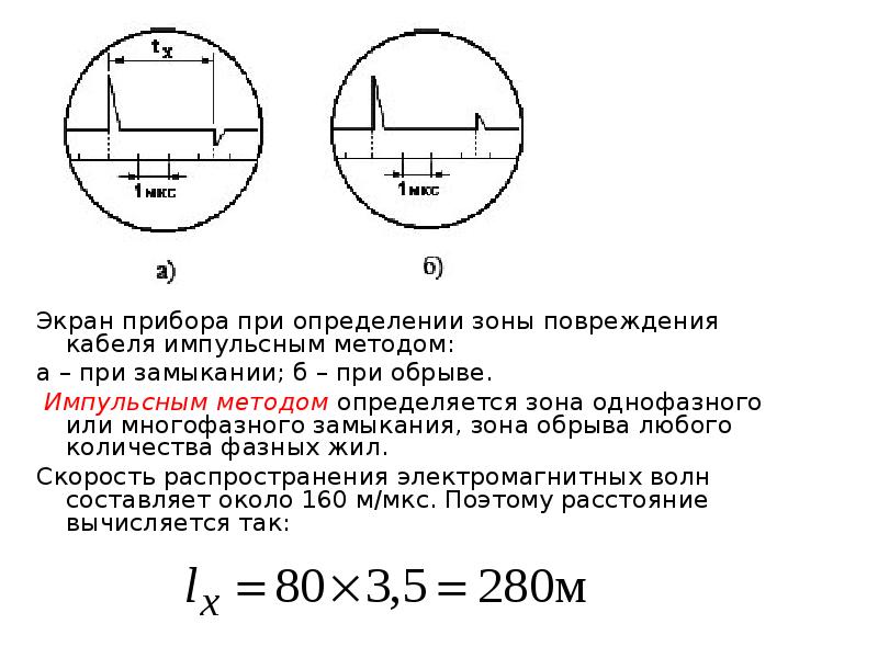 Определить зону. Импульсный метод определения повреждения кабеля. Импульсный метод определения повреждения кабеля схема. Импульсный метод определения повреждения кабельной линии. Импульсный метод определения места повреждения кабельной линии.