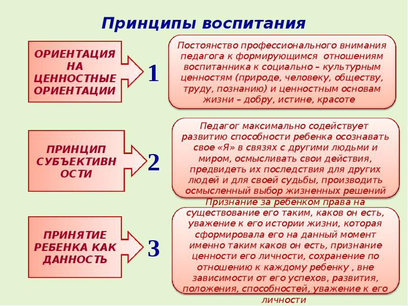 Описание принципа. Принципы воспитания. Перечислите принципы воспитания. Принципы воспитания таблица. Принципы воспитания в педагогике.