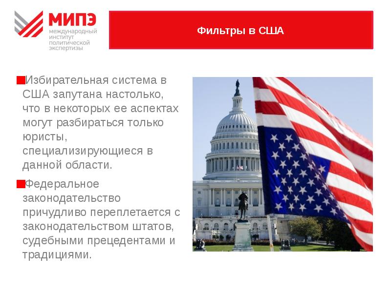 Выборы презентация сша