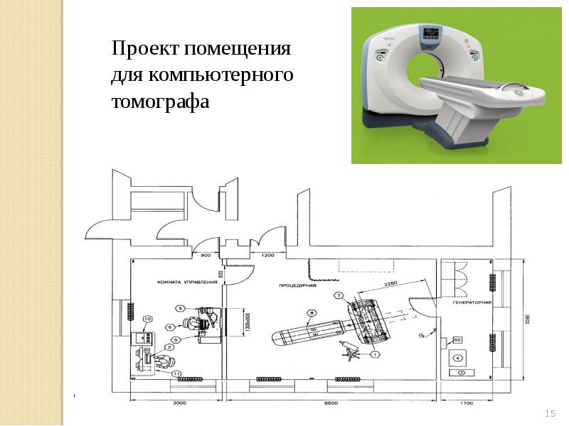 Проект рентгеновского кабинета