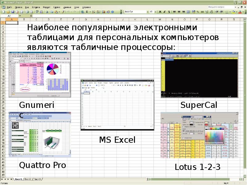 Excel 1 3. SUPERCALC табличный процессор. Электронная таблица SUPERCALC. Quattro Pro табличный процессор. Microsoft excel, Lotus 1—2—3, SUPERCALC, quattro Pro..