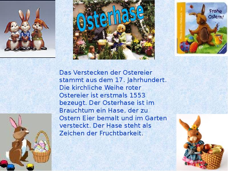 Ostern in deutschland презентация