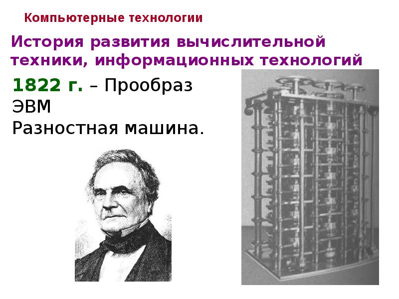 Реферат на тему история вычислительной техники 7 класс информатика с картинками