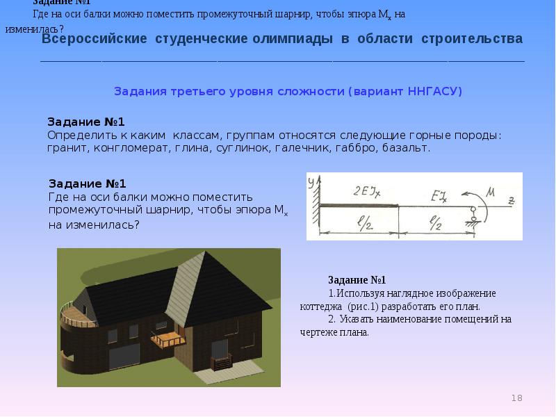 Математика в строительстве презентация