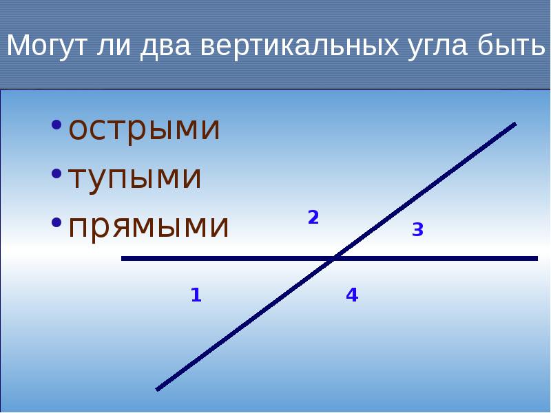 Геометрия 7 класс смежные и вертикальные углы презентация 7 класс