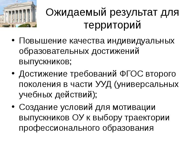 Достижение требований. Проект мотивация выпускников.