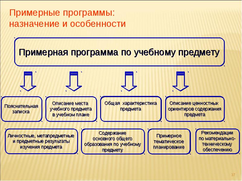 Предметы общего образования. Особенности примерной программы. Предметные стандарты образования. Предназначение программа общего образования. Особенности назначения государственной образовательного стандарта.