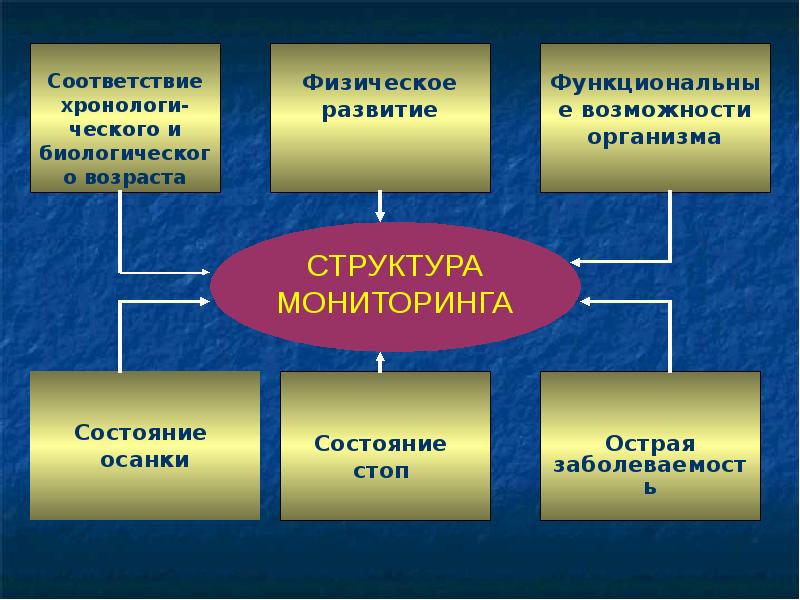 Мониторинг структура. Структура мониторинга.