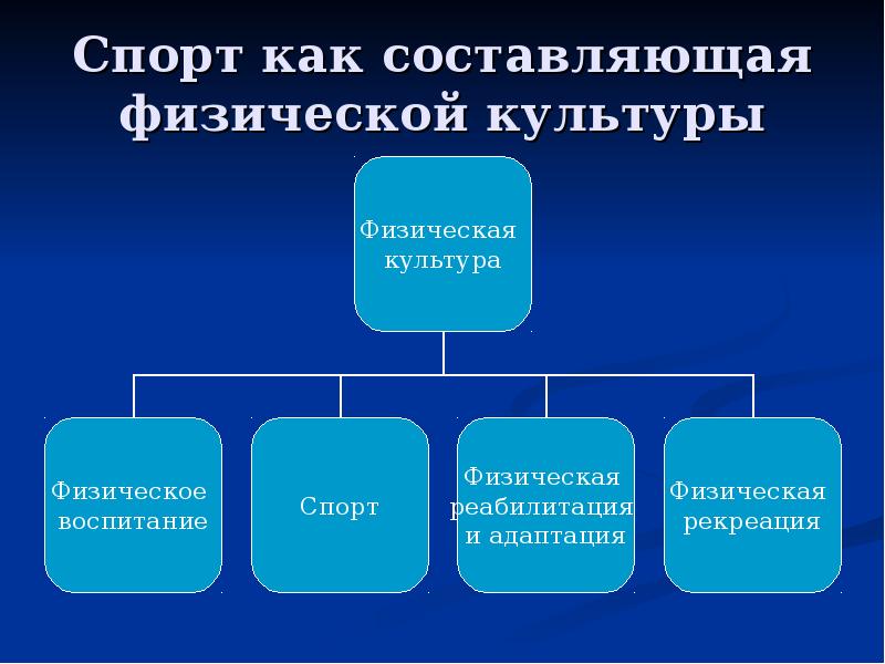 Физическая составляющая. Составляющие физической культуры. Составляющие физической теории.