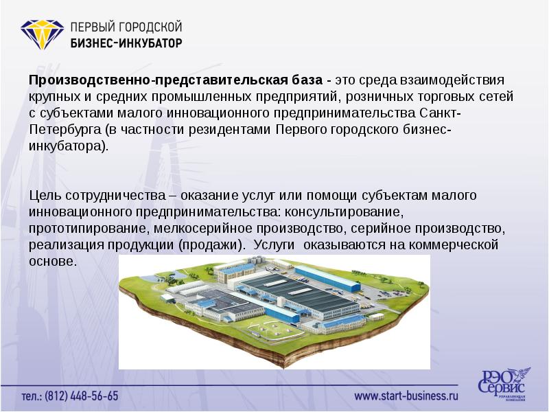 Презентация бизнес инкубатора