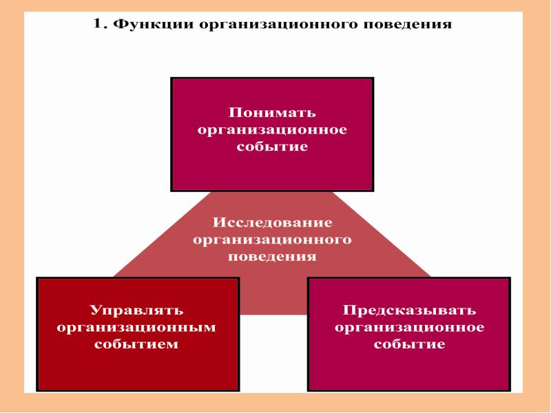 Организационное поведение презентация