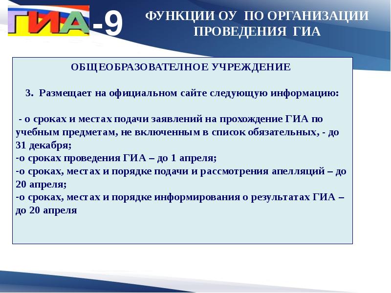 Информирование о результатах гиа 9 республика татарстан. Порядок ГИА 9. Какой документ определяет Продолжительность проведения ОГЭ.