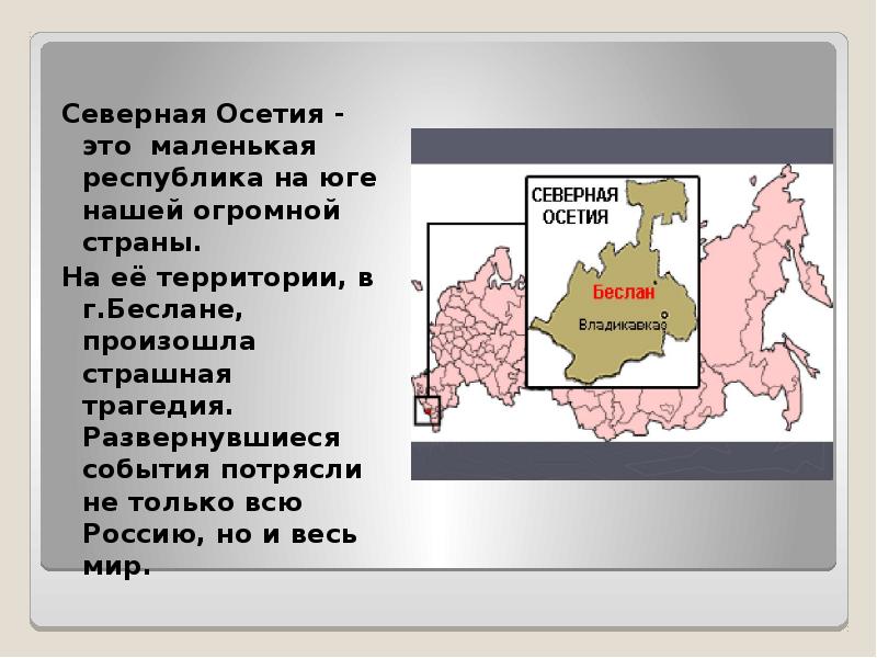 Южная осетия презентация 3 класс окружающий мир