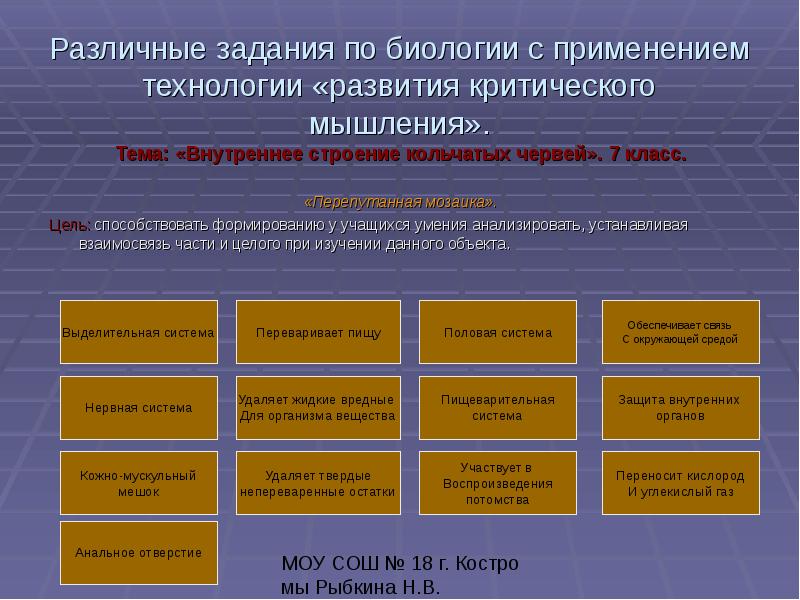 Презентация по биологии 8 класс мышление