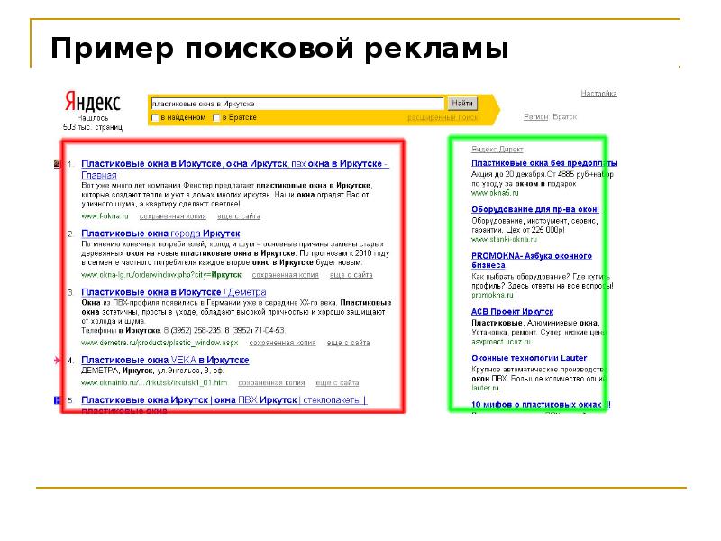 Контекстная реклама презентация