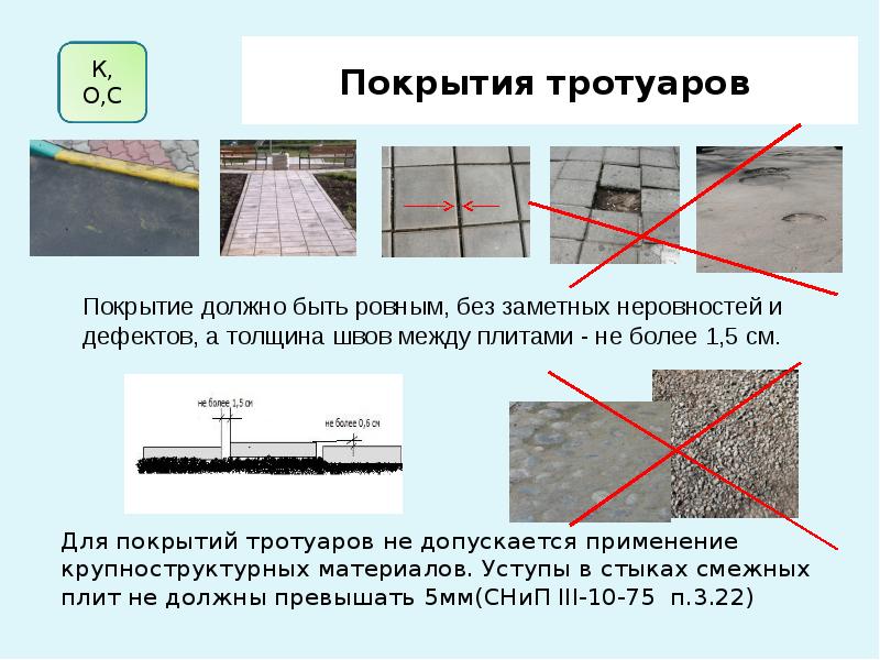 Максимальный зазор в стыке соседнем