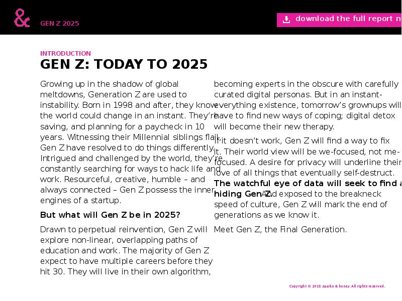 Gen Z 2025 The Final Generation