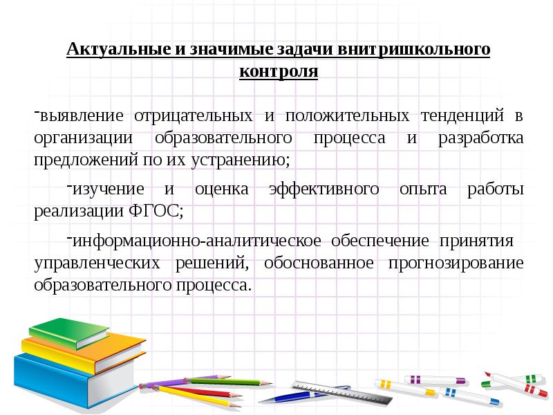 Контроль качества образования