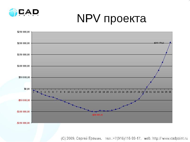 Нпв проекта это