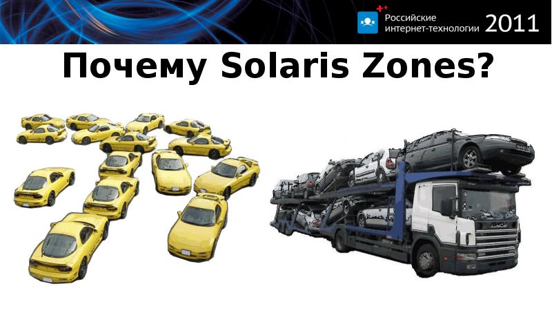 Почему Solaris Zones?