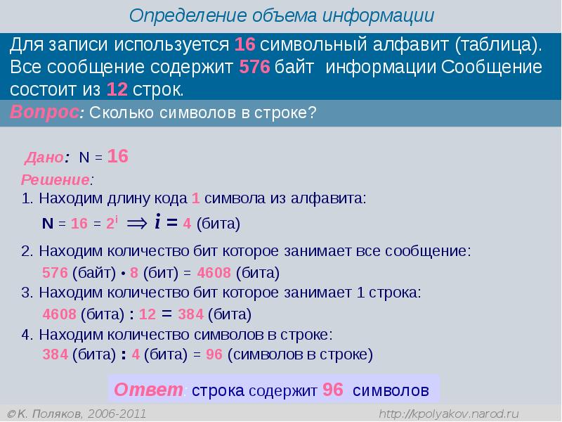 Сколько места в памяти надо выделить для хранения 16 цветного рисунка размером 32 на 64