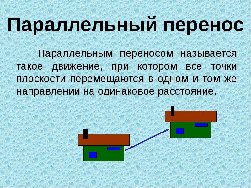 Как перенести называется. Что называется параллельным переносом. Что называется перемещением. Параллельное перемещение. Параллельный перенос.