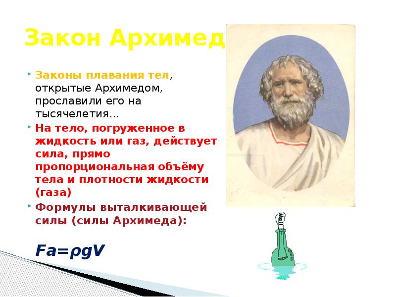 Польза закона. Архимед закон Архимеда. Закон Архимеда презентация. Архимед открытия в математике. Закон Архимеда физика.