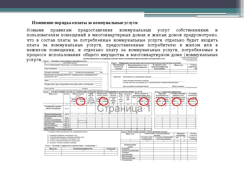 Изменение порядка оплаты за коммунальные услуги Новыми правилам предоставления коммунальных услуг