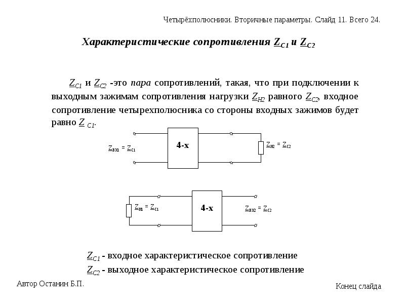 Почему схемы четырехполюсников могут быть использованы в качестве преобразователей сопротивлений