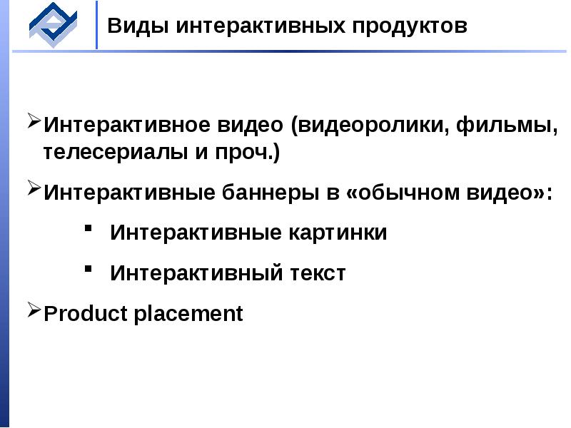 Интерактивное видео презентация