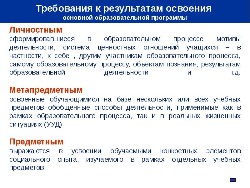 Освоение основной образовательной программы. Что это минимум результатов освоения образовательной программы.. Что включает в себя требования к личностным результатам освоения ООП. Результаты освоения обучающимися образовательных программ является. Освоение обучающимися на базе одного или нескольких.